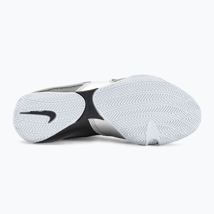 Nike Hyperko MP παπούτσια πυγμαχίας μαύρο/ασημί 5