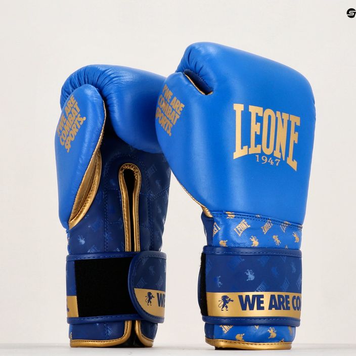 Γάντια πυγμαχίας LEONE 1947 Dna μπλε 14