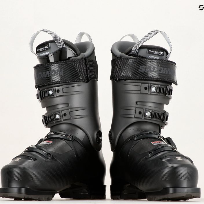 Ανδρικές μπότες σκι Salomon S Pro Supra Boa 110 black/beluga/titanium met. 12