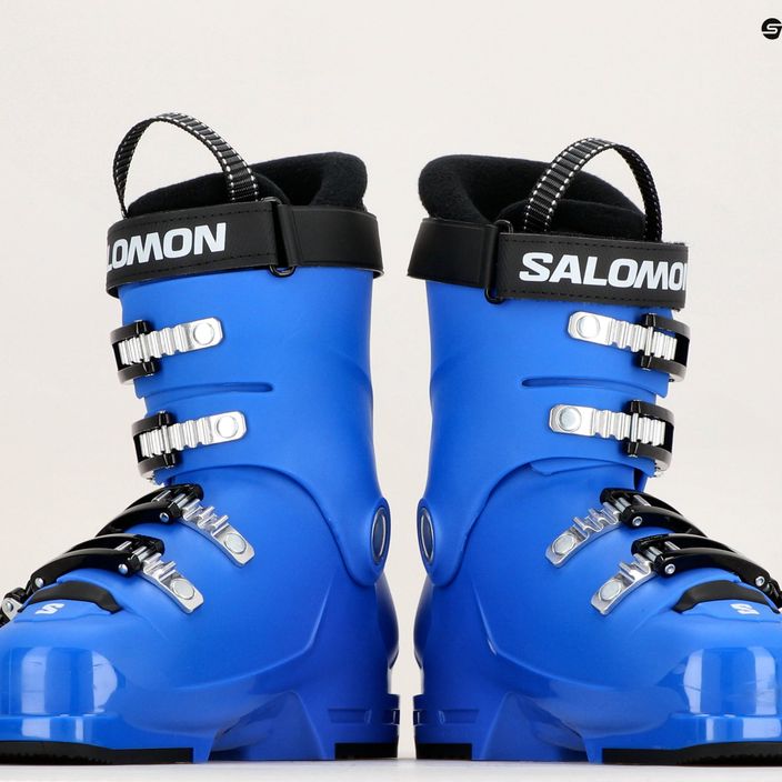 Παιδικές μπότες σκι Salomon S Race 60 T L race blue/white/process blue 13