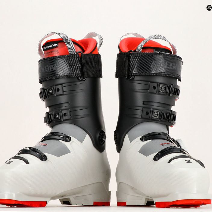 Ανδρικές μπότες σκι Salomon S Pro Supra Boa 120 γκρι aurora/μαύρο/κόκκινο 13