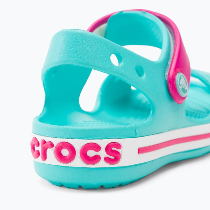Crocs Crockband Παιδικά Σανδάλια πισίνα/καραμέλα ροζ 9