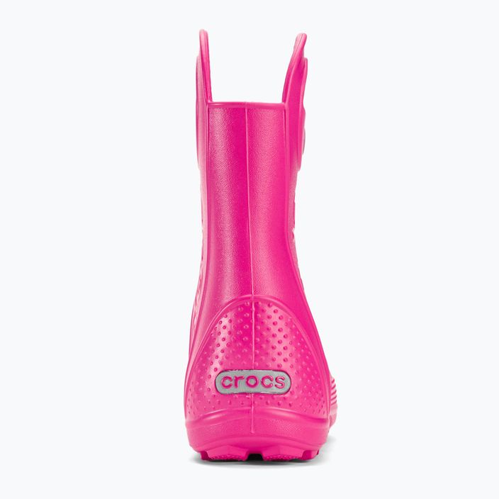 Crocs Handle Rain Boot Παιδικό καραμελένιο ροζ καλσόν 7