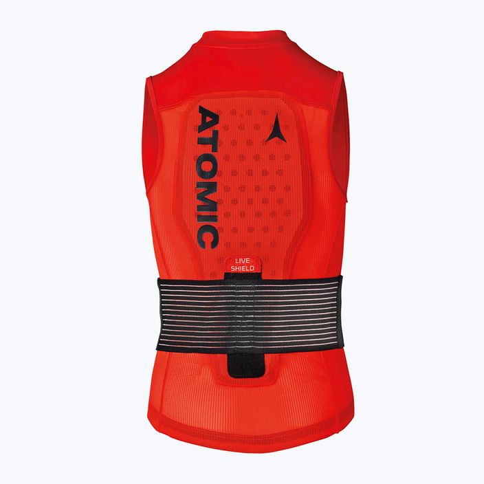 Παιδικό προστατευτικό σκι Atomic Live Shield Vest JR κόκκινο AN5205022 9