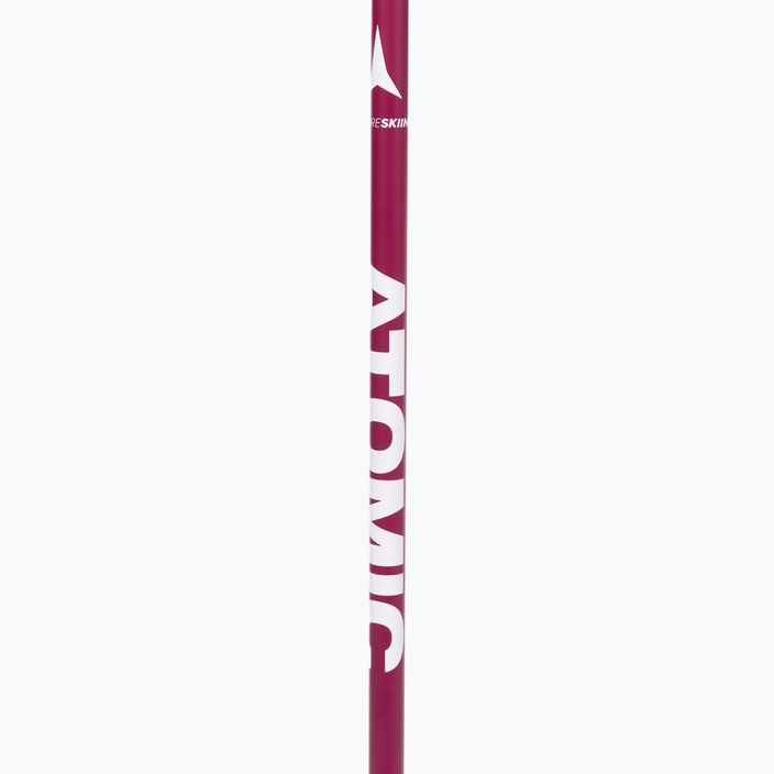 Atomic AMT παιδικά κοντάρια σκι ροζ AJ5005604 5