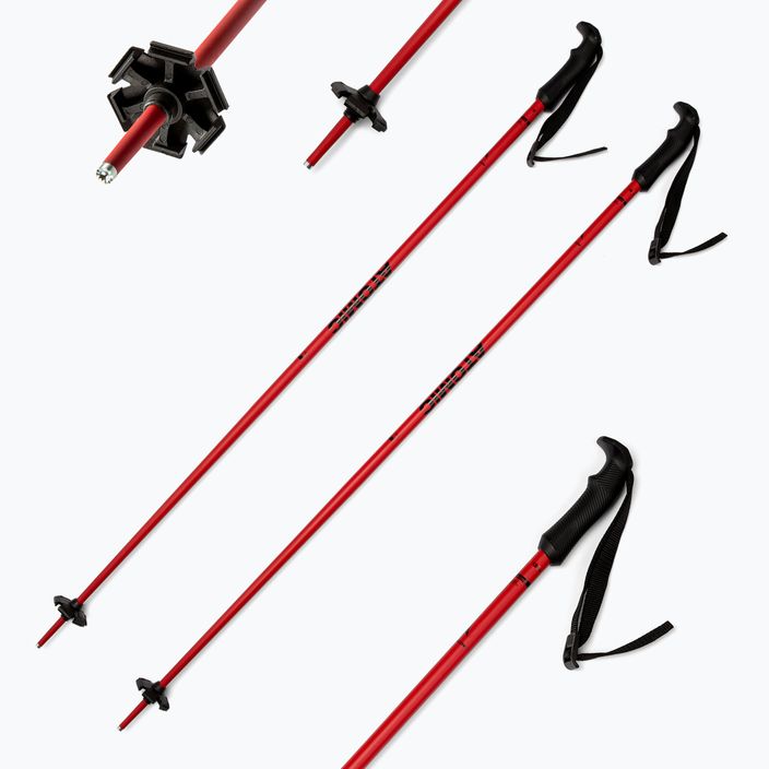 Atomic Amt σκι στύλοι σκι κόκκινο AJ5005626 6