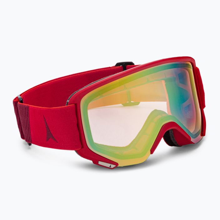 Atomic Savor Stereo κόκκινα ροζ/κίτρινα στερεοφωνικά γυαλιά σκι AN5106002