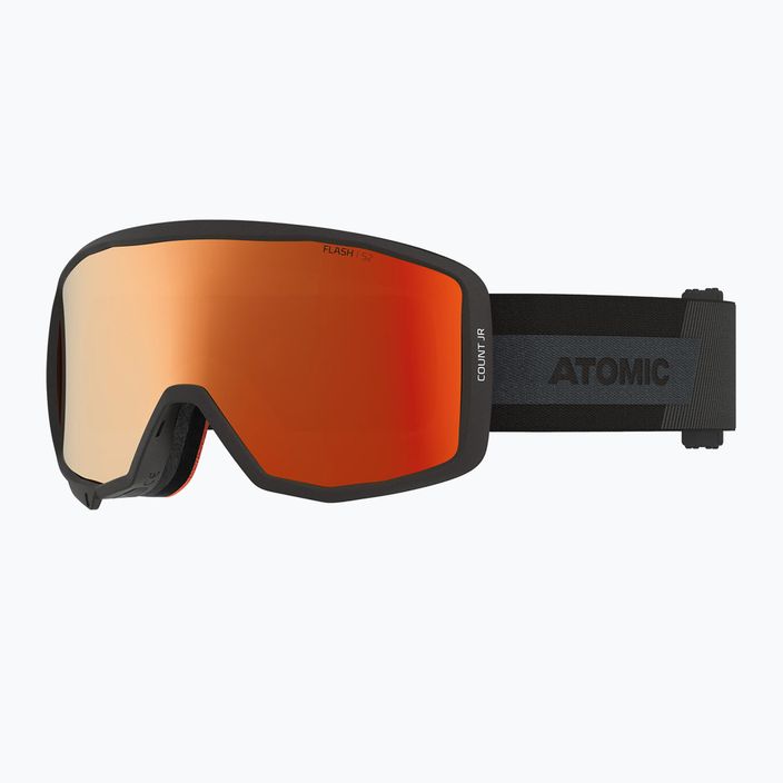 Atomic Count Jr παιδικά γυαλιά σκι κυλινδρικά μαύρο/κόκκινο φλας AN5106092 6