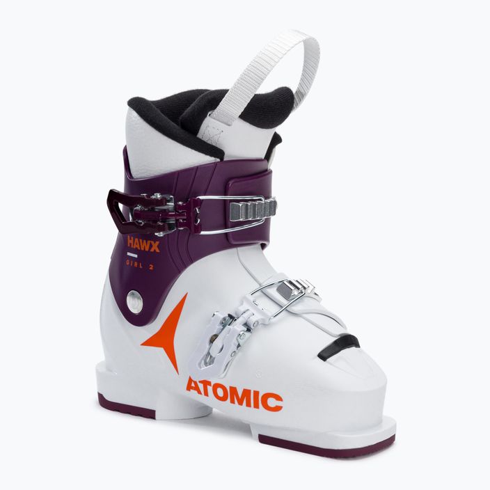 Atomic Hawx Girl 2 παιδικές μπότες σκι λευκό και μοβ AE5025660