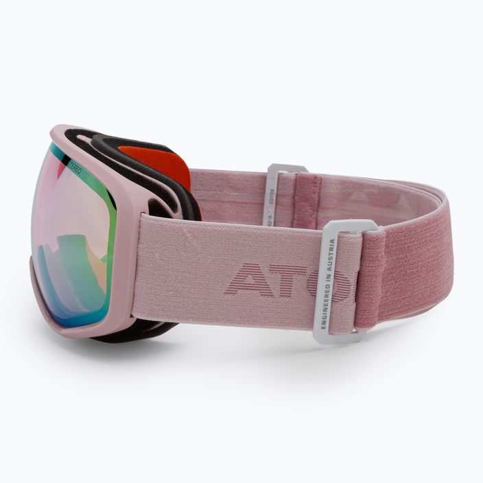 Atomic Count S Stereo ροζ/κίτρινα στερεοφωνικά γυαλιά σκι AN5106216 4