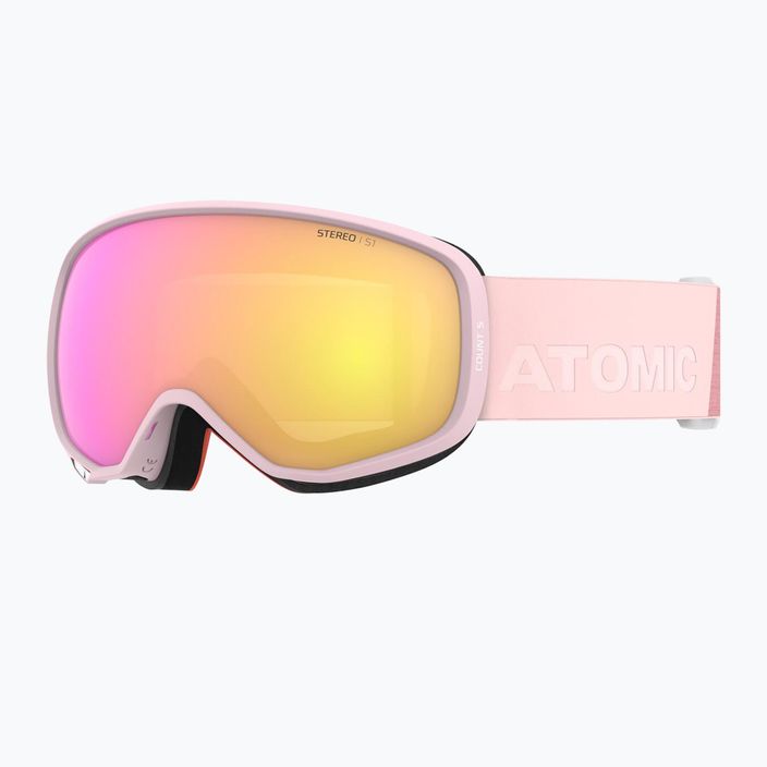 Atomic Count S Stereo ροζ/κίτρινα στερεοφωνικά γυαλιά σκι AN5106216 6