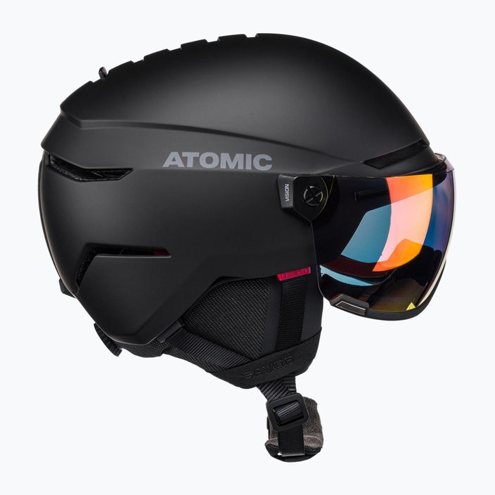 Atomic Savor Visor Photo Ski Helmet Μαύρο AN5006282 4