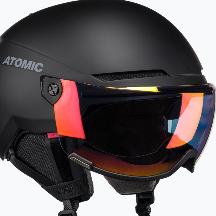 Atomic Savor Visor Photo Ski Helmet Μαύρο AN5006282 6