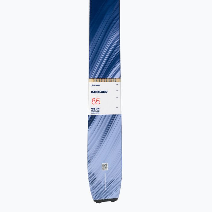 Γυναικείο skate ski Atomic Backland 85W + Skins μπλε AAST01924 7