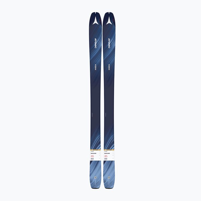 Γυναικείο skate ski Atomic Backland 85W + Skins μπλε AAST01924