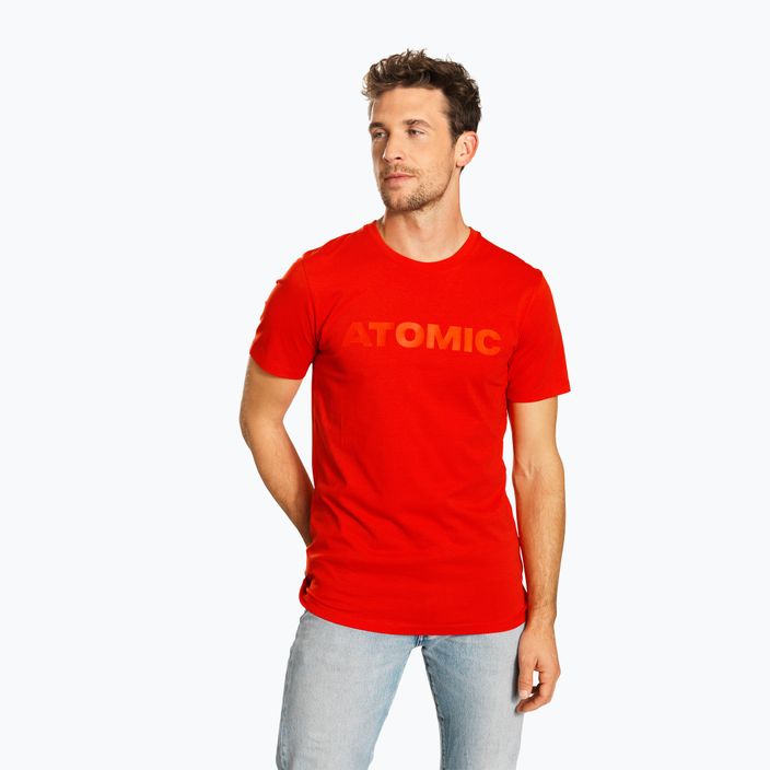 Ανδρικό T-shirt Atomic Alps κόκκινο
