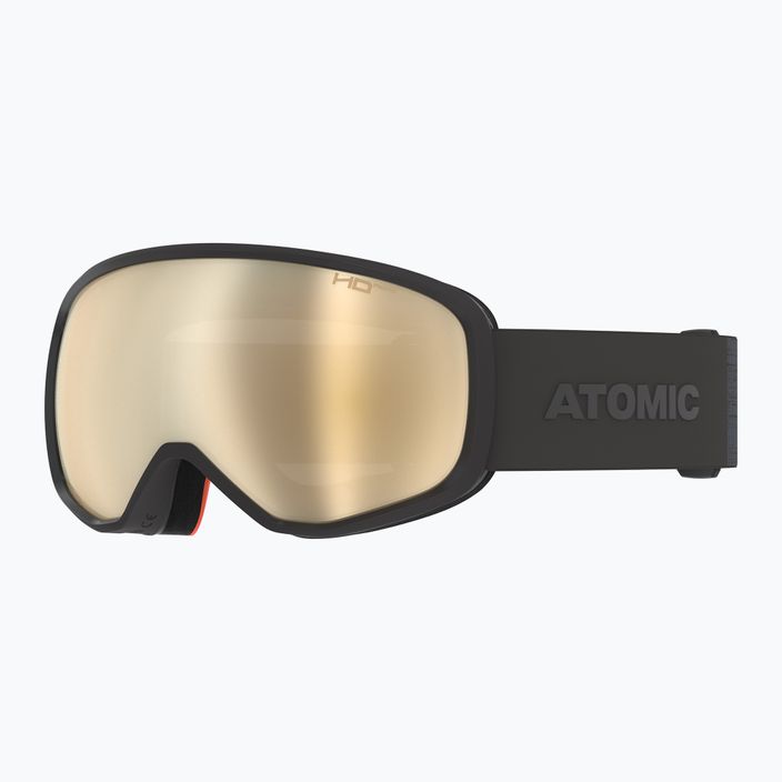 Atomic Revent HD Photo μαύρο/αμπερ χρυσό γυαλιά σκι 5