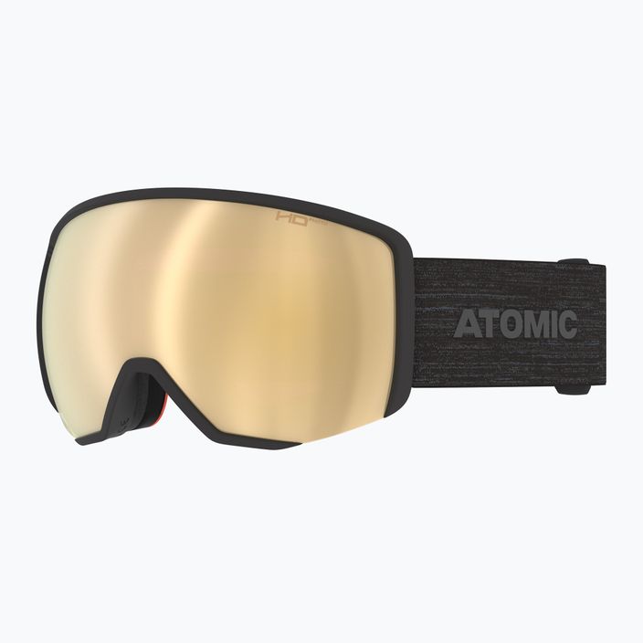 Atomic Revent L HD Photo μαύρο/αμπερ χρυσό γυαλιά σκι 5
