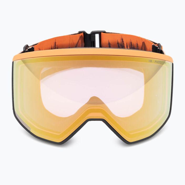 Γυαλιά σκι Atomic Four Pro HD Photo μαύρα/πορτοκαλί/τρίχα/αμπερ χρυσό 3