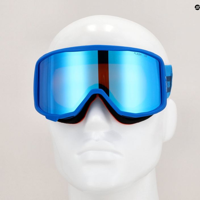 Παιδικά γυαλιά σκι Atomic Count JR κυλινδρικά μπλε/μπλε 8