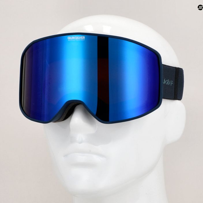 Quiksilver Storm S3 majolica blue / blue mi γυαλιά snowboard 10