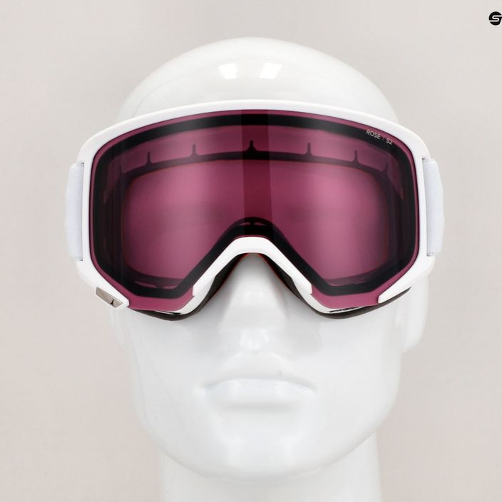 Atomic Savor λευκά/ροζ γυαλιά σκι 9