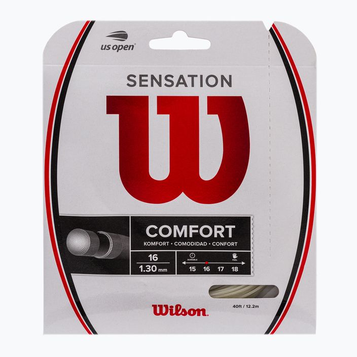 Wilson Sensation 16 χορδή τένις 12.2m λευκό WRZ941000+