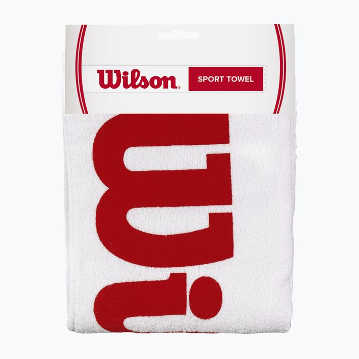 Wilson Sport Πετσέτα λευκή WRZ540100+ 4