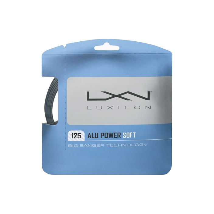 Χορδή τένις Luxilon Alu Power Soft 125 12.2 m ασημί WRZ990101
