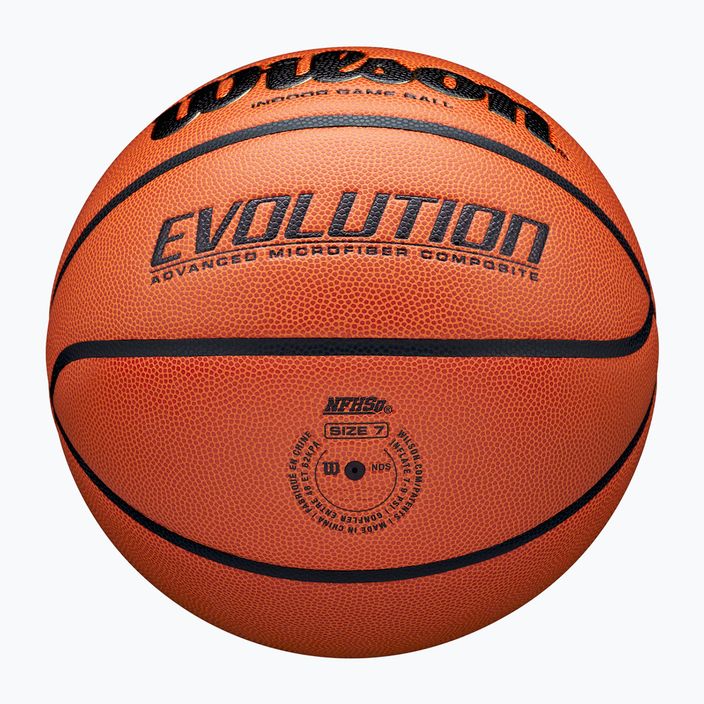 Wilson Evolution basketball καφέ μέγεθος 7 4