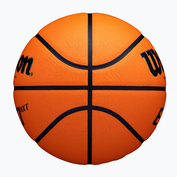 Wilson μπάσκετ EVO NXT Fiba μπάλα παιχνιδιού πορτοκαλί μέγεθος 7 3