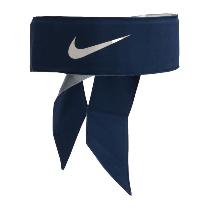 Nike Tennis Premier Headband Head+P1:P78 Γραβάτα navy blue NTN00-401
