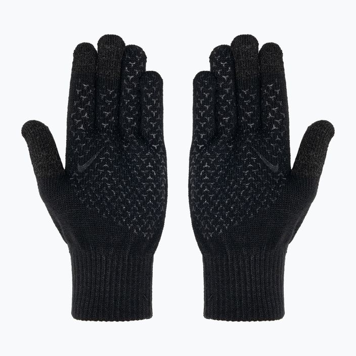 Χειμερινά γάντια Nike Knit Tech και Grip TG 2.0 μαύρα/μαύρα/λευκά 2