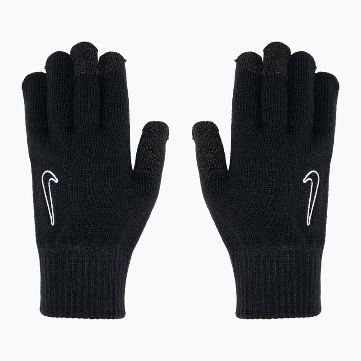 Χειμερινά γάντια Nike Knit Tech και Grip TG 2.0 μαύρα/μαύρα/λευκά 3