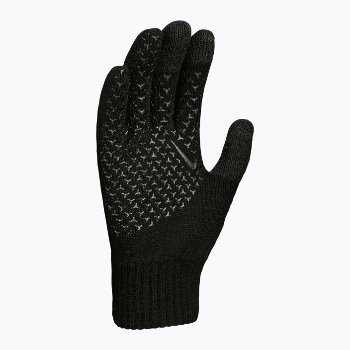Χειμερινά γάντια Nike Knit Tech και Grip TG 2.0 μαύρα/μαύρα/λευκά 6