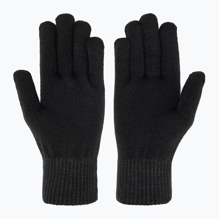 Nike Knit Swoosh TG 2.0 χειμερινά γάντια μαύρο/λευκό 2