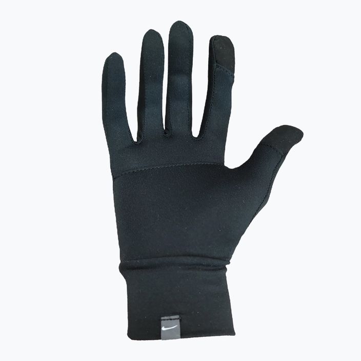 Ανδρικά γάντια τρεξίματος Nike Accelerate RG μαύρο/μαύρο/ασημί 6