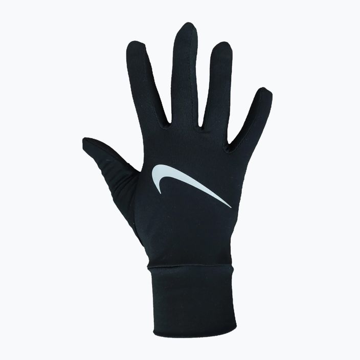 Γυναικεία γάντια τρεξίματος Nike Accelerate RG μαύρο/μαύρο/ασημί 5
