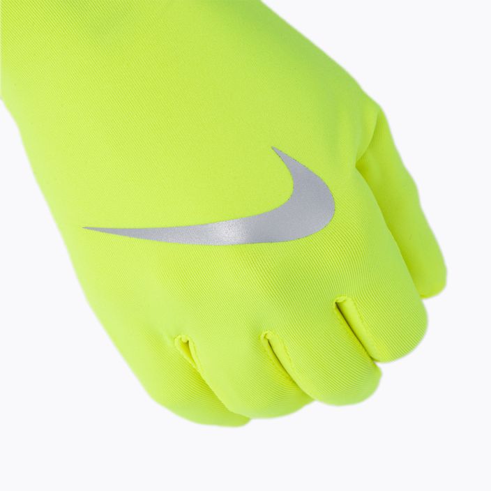 Γάντια τρεξίματος Nike Miler RG κίτρινα N0003551-715 4