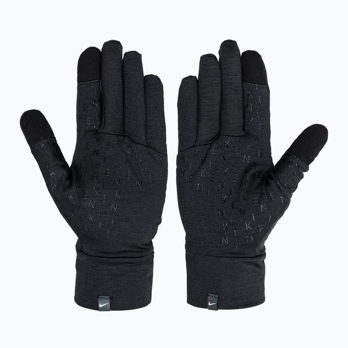 Ανδρικά γάντια τρεξίματος Nike Fleece RG μαύρα N1002577-082 2