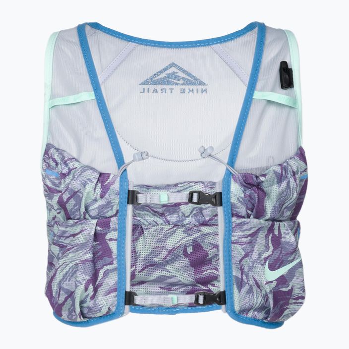 Nike Trail Vest 2.0 Printed γκρι-μωβ γιλέκο για τρέξιμο N1003451-016