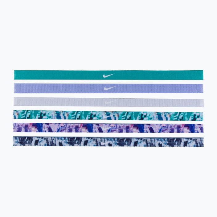 Nike Κεφαλόδεσμοι τυπωμένοι 6 τεμάχια πράσινο/μωβ N0002545-322 2