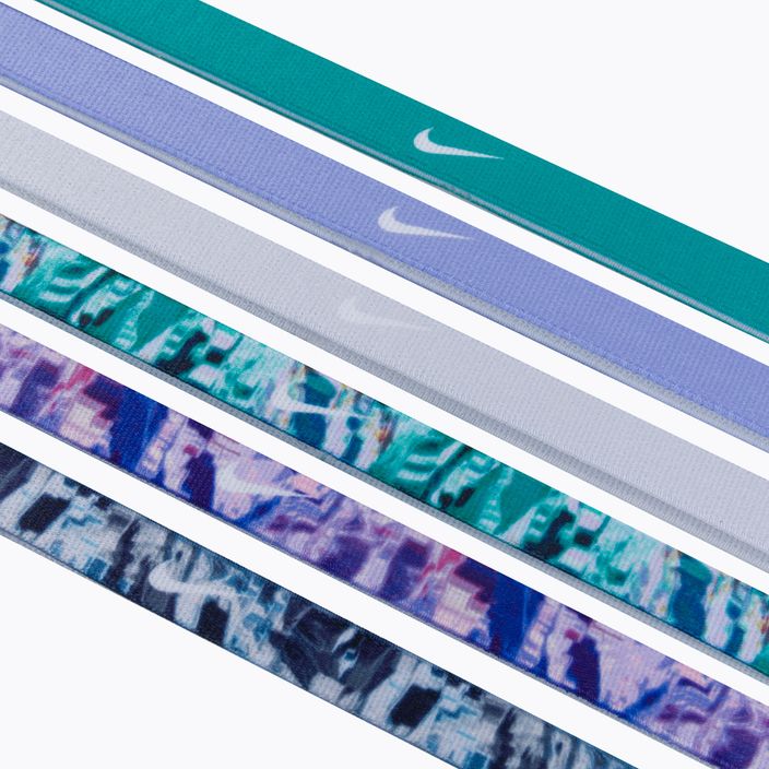 Nike Κεφαλόδεσμοι τυπωμένοι 6 τεμάχια πράσινο/μωβ N0002545-322 3