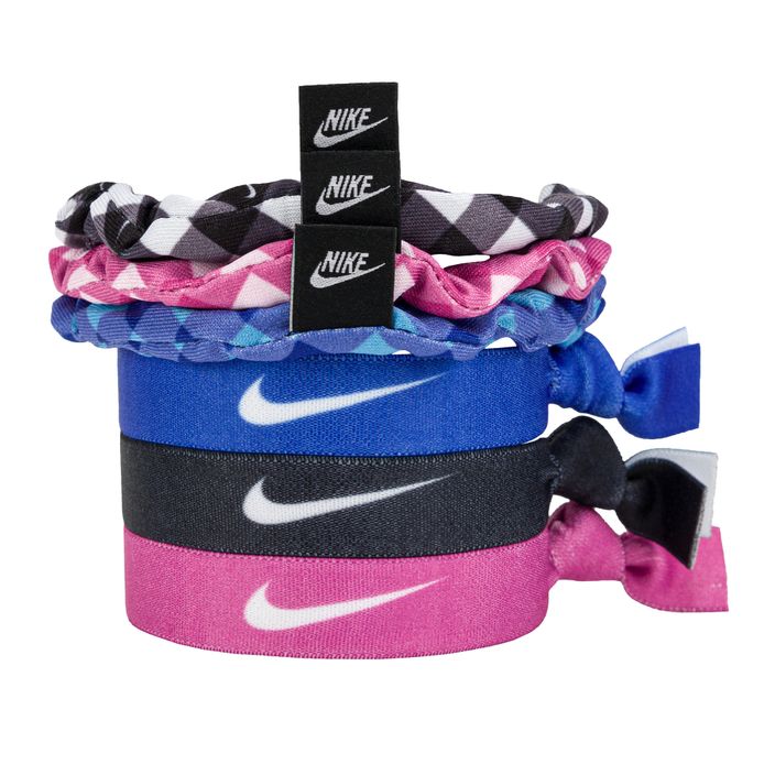 Nike Mixed Hairbands 6 τεμ. με θήκη χρωματιστά λαστιχάκια μαλλιών 6 τεμ. N1003666-029 2