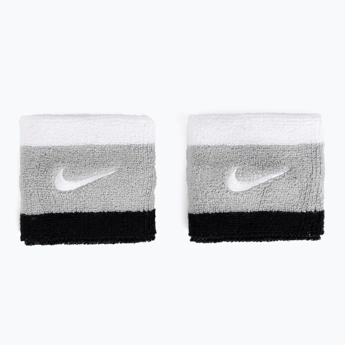 Βραχιολάκια Nike Swoosh 2 τεμάχια γκρι/μαύρο N0001565-016 2