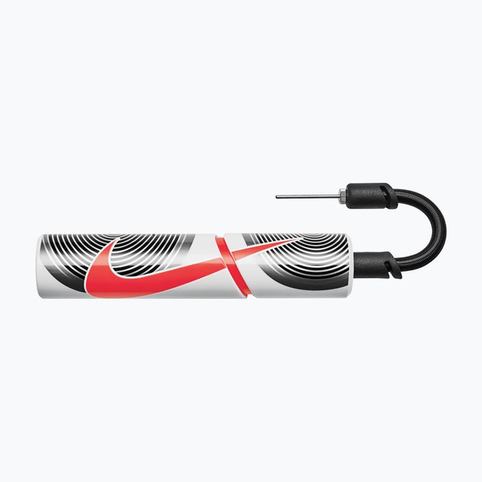 Nike Essential Ball λευκό/μαύρο/φωτεινό βυσσινί αντλία 2