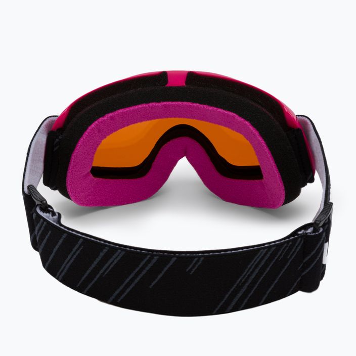 Salomon Juke Access ροζ/τονικό πορτοκαλί παιδικά γυαλιά σκι L39137500 3