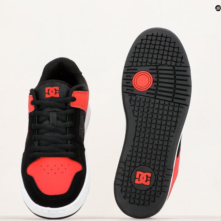 DC Manteca 4 ανδρικά παπούτσια μαύρο/αθλητικό κόκκινο 14