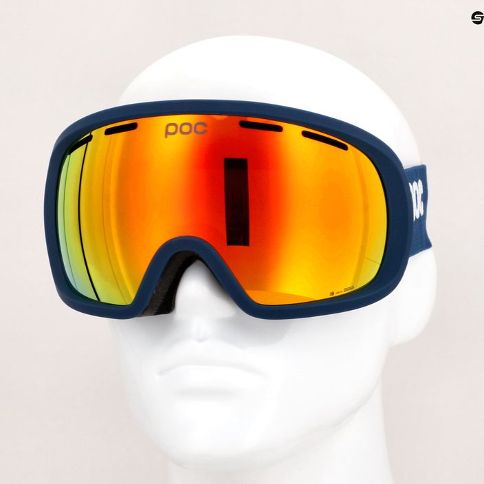 Γυαλιά σκι POC Fovea lead blue/partly sunny orange 10