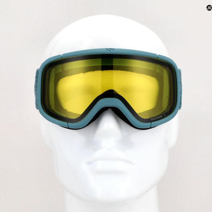 Παιδικά γυαλιά σκι Salomon Lumi Flash atlantic blues/flash yellow 10